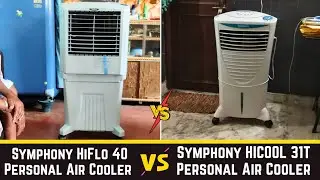Symphony HiFlo 40 vs Symphony Hicool i Personal Air Cooler - Detail comparison - Which one best ?