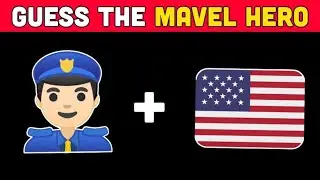 Can You Guess The Marvel Hero By Emojis | Emoji Challenge