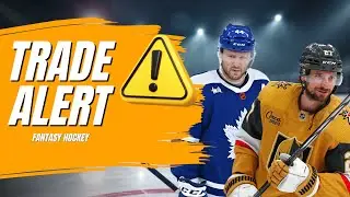 Yahoo Fantasy Hockey Trade Breakdown | I Just Upgraded My Blue Line 🚨 Ft. Dobber Hockey Player Cards