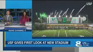 USF gives first look at new stadium
