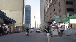 Phnom Penh city riding tour in evening | Cambodia 2021