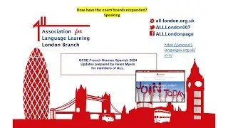 12 GCSE French 2024 Speaking