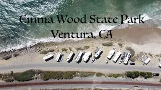 Emma Wood State Park Aerial