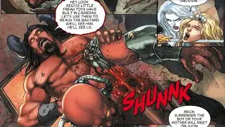 Lady Death vs Herr Reich: Epic Battle in the Depths of Hell