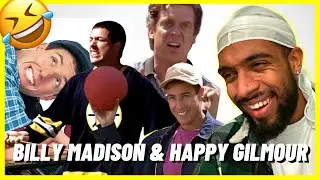 HAPPY GILMORE & BILLY MADISON BEST SCENES REACTION!!!