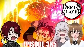 Bright Red Sword | DEMON SLAYER S3 EP.5 REACTION!!