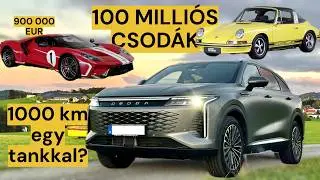 Omoda 9 hatótáv teszt - 100 Milliós autós csodák - DRIVEN special