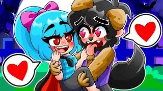 CHICA VAMPIRO SE ENAMORA DE UN HOMBRE LOBO EN MINECRAFT🧛‍♀️💖🐺AMOR PROHIBIDO EN MINECRAFT ROLEPLAY #1