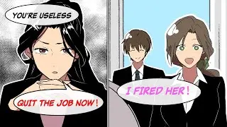 ［Manga dub］My beautiful CEO hates me so she fired me but she got fired by her sister as well！