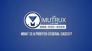 What is a Proffer?