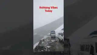 Rohtang Heavy Snowfall Today Situation #shortsvideo #shorts