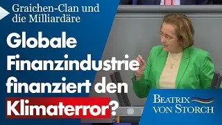 Beatrix von Storch (AfD) - Habeck-Ministerium: Clankriminalit&auml;t & Vetternwirtschaft der Klimalobby!