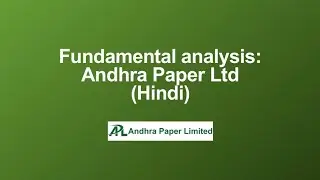 Fundamental Analysis: Andhra Paper Ltd