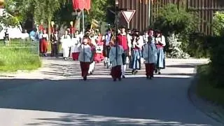 Procession, Indentation in Church, Marsch Musikkapelle Ketterschwang