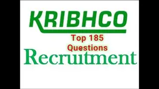 Top 185 Fertilizer Industry MCQ Question and Answer(IFFCO, KRIBHCO.....
