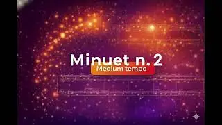Minuet 2 &ndash; 80 BPM | Piano Accompaniment (With Click)