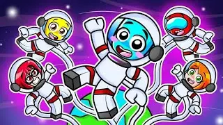 Teniendo Una FAMILIA de ASTRONAUTAS en Roblox!