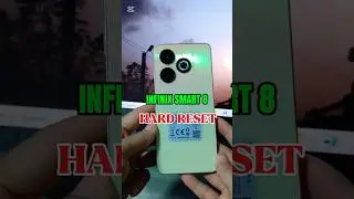 INFINIX SMART 8 ( X6525 ) HARD RESET #foryou #shorts #userlock #hardreset #viral
