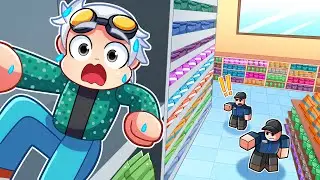 ¡ENTRÉ a COMPRAR y ME QUEDÉ ENCERRADO en el WALMART! 💀😱 Roblox