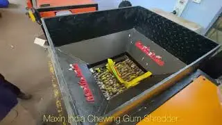 Chewing Gum Shredder, Chocolate Shredder, Candies Shredder, #FoodwasteShredder, #ChewingGumCrusher,