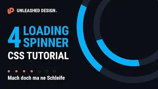 4 really cool CSS3 spinners/loaders in just a few minutes! 👍 [TUTORIAL]