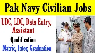 Pak Navy Civilian Jobs 2022 Online Apply | Pak Navy Civilian Jobs