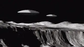 UFO Sighting : Did Apollo 17 Film UFO Fleet in Littrow Crater on the Moon ? 👽 (CGI)