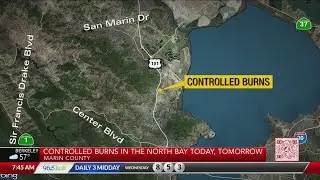 Marin County controlled burns set for Thursday, Friday