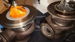 BMW N63 Turbo rebuild. CHRA Catridge replacement. (Non TU)