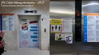 Mitsubishi Nexway-S Traction Elevator at RS Cipto Mangunkusumo - URJT, Jakarta