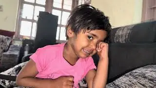 पिहूचा व्यायाम 😄 #kidsvlog 