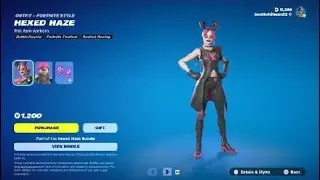 Fortnite Hexed Haze Skin