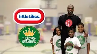 Little Tikes | LeBron James Family Foundation Dream Big Basketball Hoops