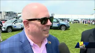 Gov. Larry Hogan talks about future of Preakness in Baltimore