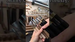 Do Wood Carving Beginners Really Need So Many Chisels?#woodcarving  #woodworking #woodwork #chisel