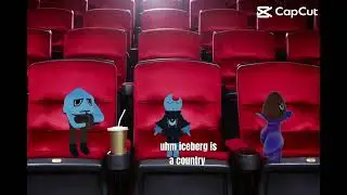 Watching the movie     (S1 E3)       [bad words warning] Shark&rsquo;s world show! #sharksworld 