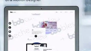 Web Portfolio Design Promotion for IG Bob Waite