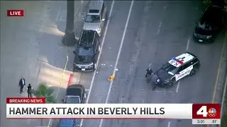 Man attacked with an object in Beverly Hills