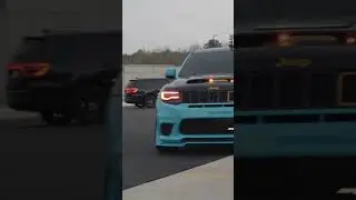 EXTREMELY RARE Jeep TrackHawk pulls up&hellip; 🔥🔥🔥