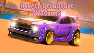 How to get square deadzone on rocket league in 2025!