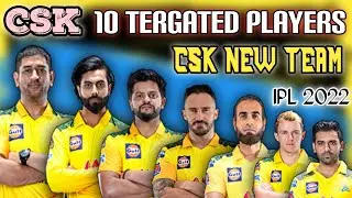 CSK Retained Players 2022 | CSK New Team 2022 Tamil | IPL 2022 Mega Auction | CSK 2022