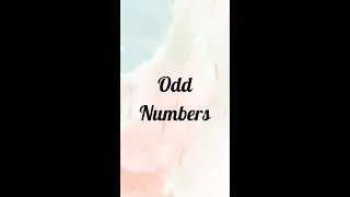 Odd Number Tricks | What is Odd And How to Find it |  Maths Basics | Aptitude | Katumana Poriyalar