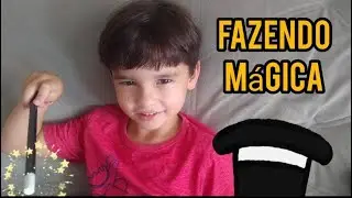 CRIANÇA FAZENDO MÁGICA || Theo faz truques de mágica.