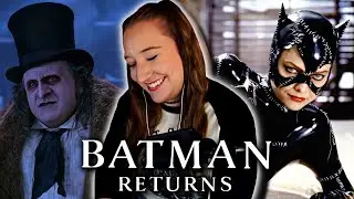 Batman Returns (1992) ✦ First Time Watching Reaction ✦ Catwoman is the best part of this! 😼