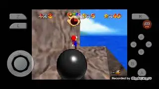 On r&eacute;cup&egrave;re l'&eacute;toile escalader la Montage sur super mario 64