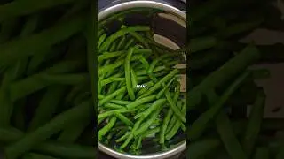 Instant Pot Green Beans #Thanksgiving Recipe