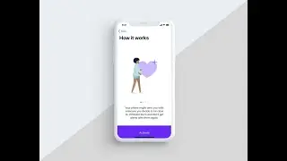 Protego Alert social distancing app | Mobile Demo