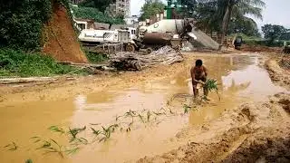 Bad rain at AGMC project by NCC.LTD