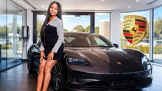 В 22 года я купил совершенно новый Porsche Taycan за 130 000 долларов.