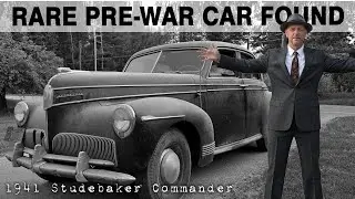 RARE PRE-WAR CAR FOUND! 1941 STUDEBAKER BARN FIND!